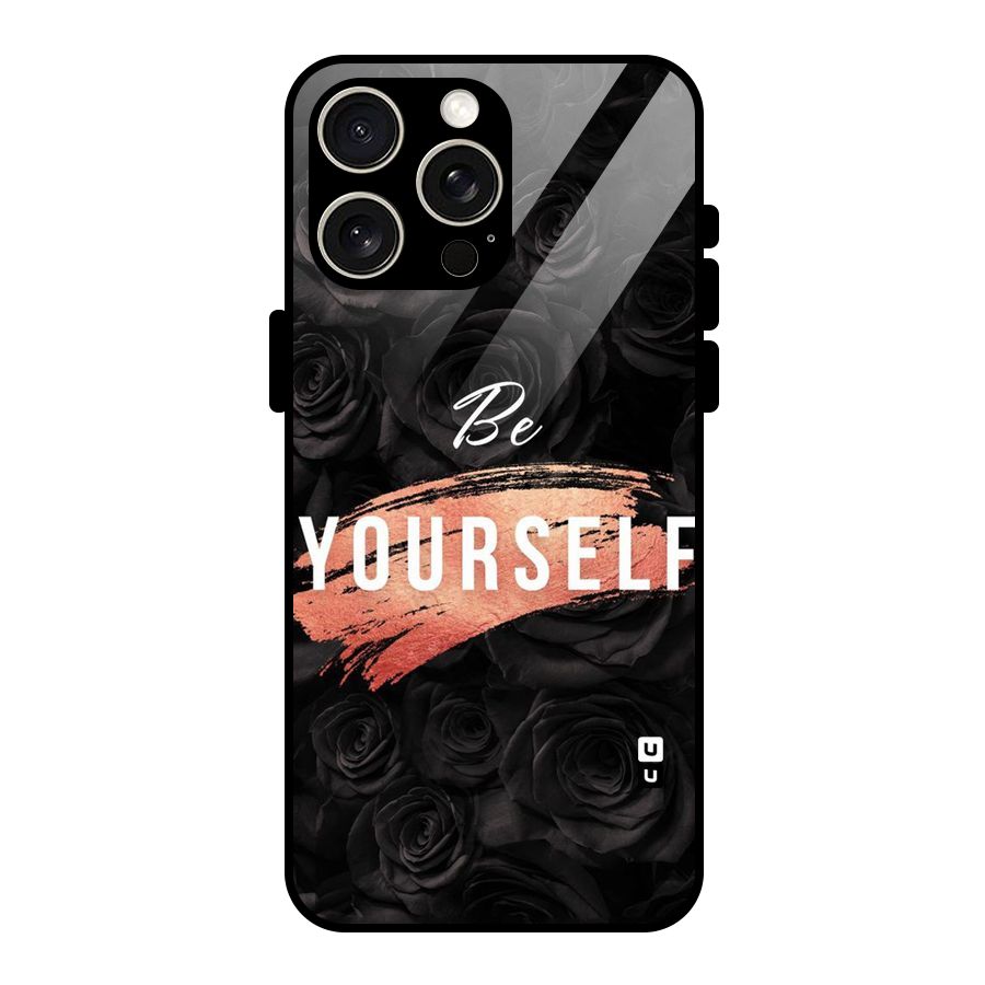 Yourself Shade Glass Back Case for iPhone 15 Pro Max