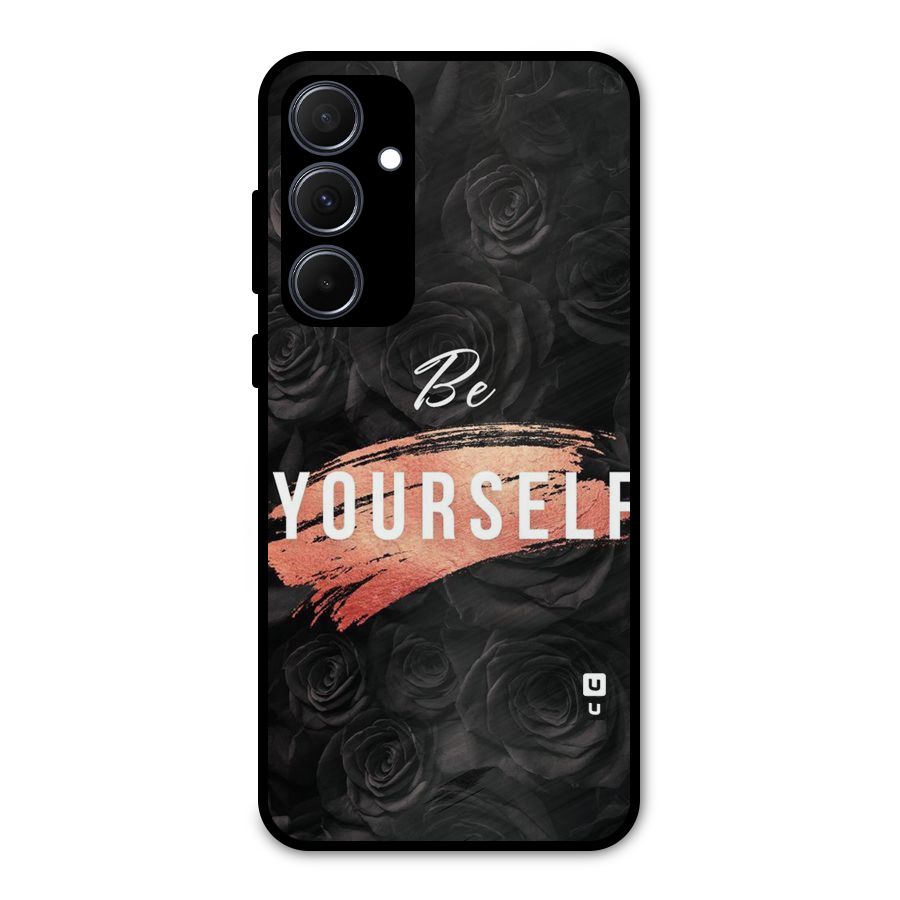 Yourself Shade Metal Back Case for Galaxy A35