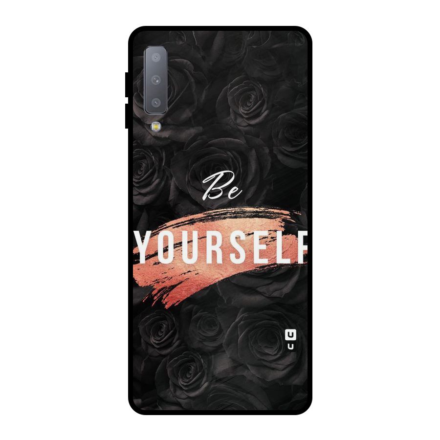 Yourself Shade Metal Back Case for Galaxy A7 (2018)