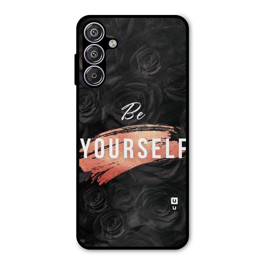 Yourself Shade Metal Back Case for Galaxy F15