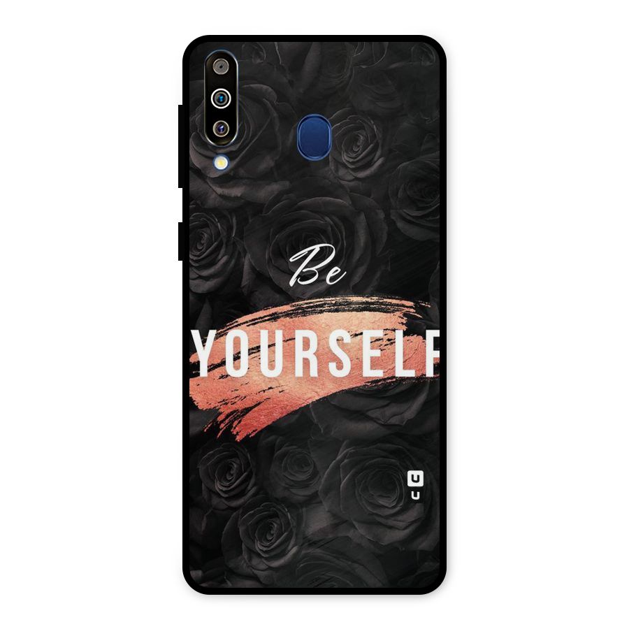 Yourself Shade Metal Back Case for Galaxy M30