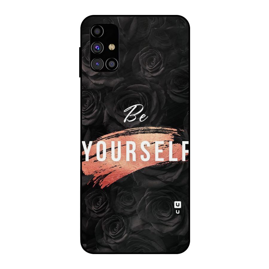 Yourself Shade Metal Back Case for Galaxy M31s