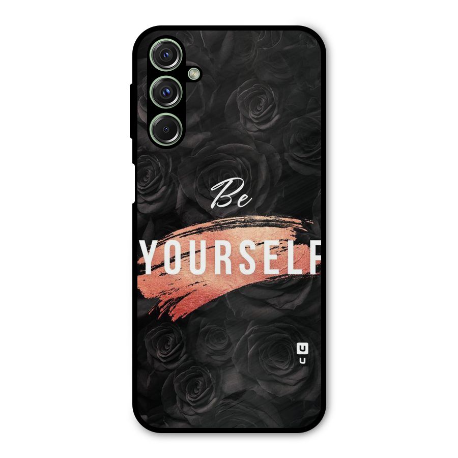 Yourself Shade Metal Back Case for Galaxy M34