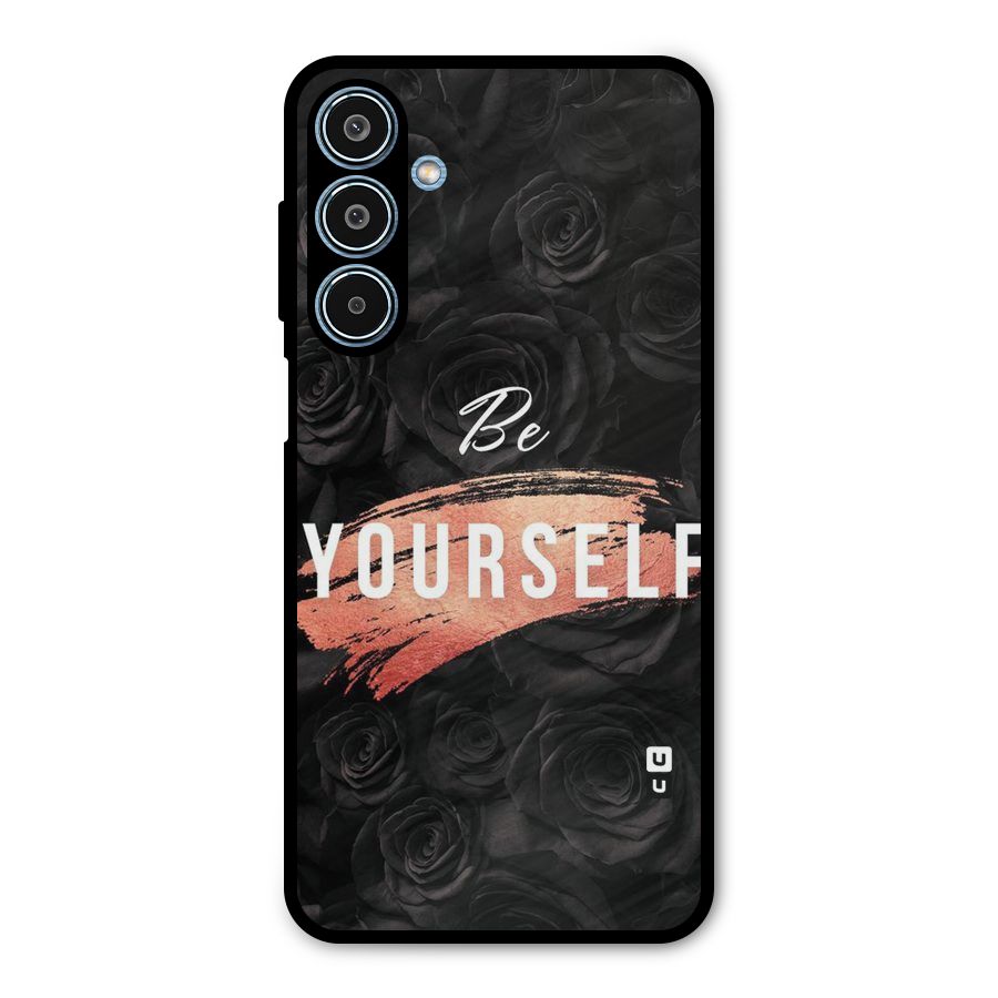 Yourself Shade Metal Back Case for Galaxy M35