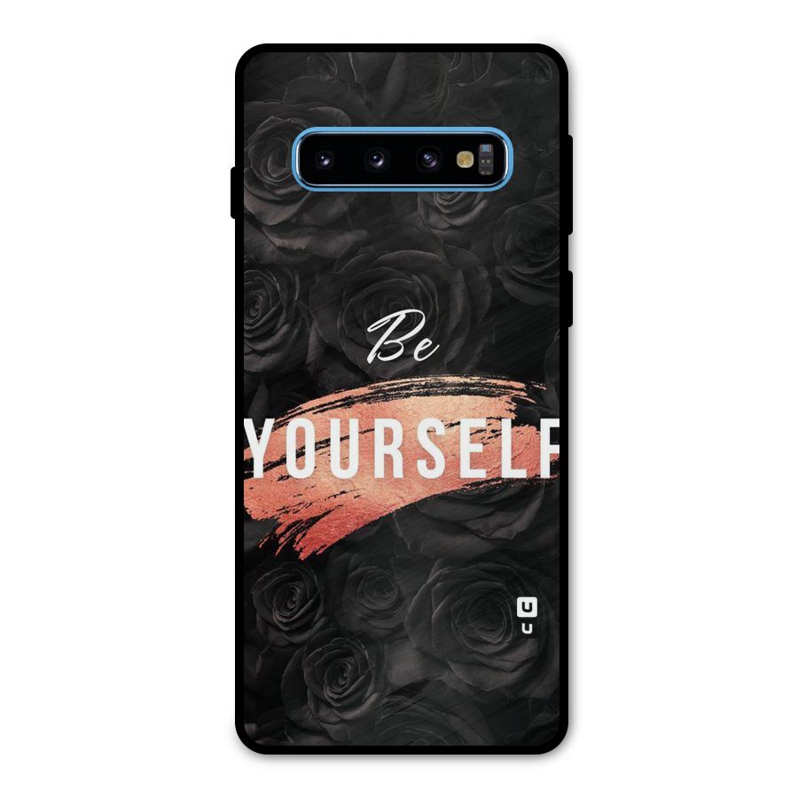 Yourself Shade Metal Back Case for Galaxy S10