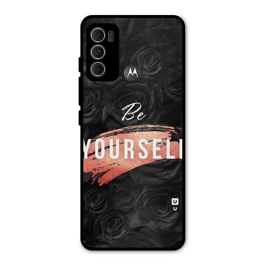 Yourself Shade Metal Back Case for Moto G60