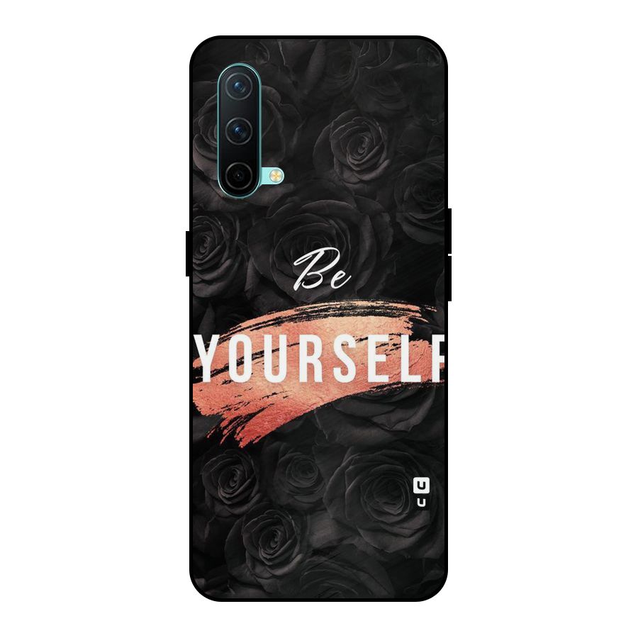 Yourself Shade Metal Back Case for OnePlus Nord CE 5G