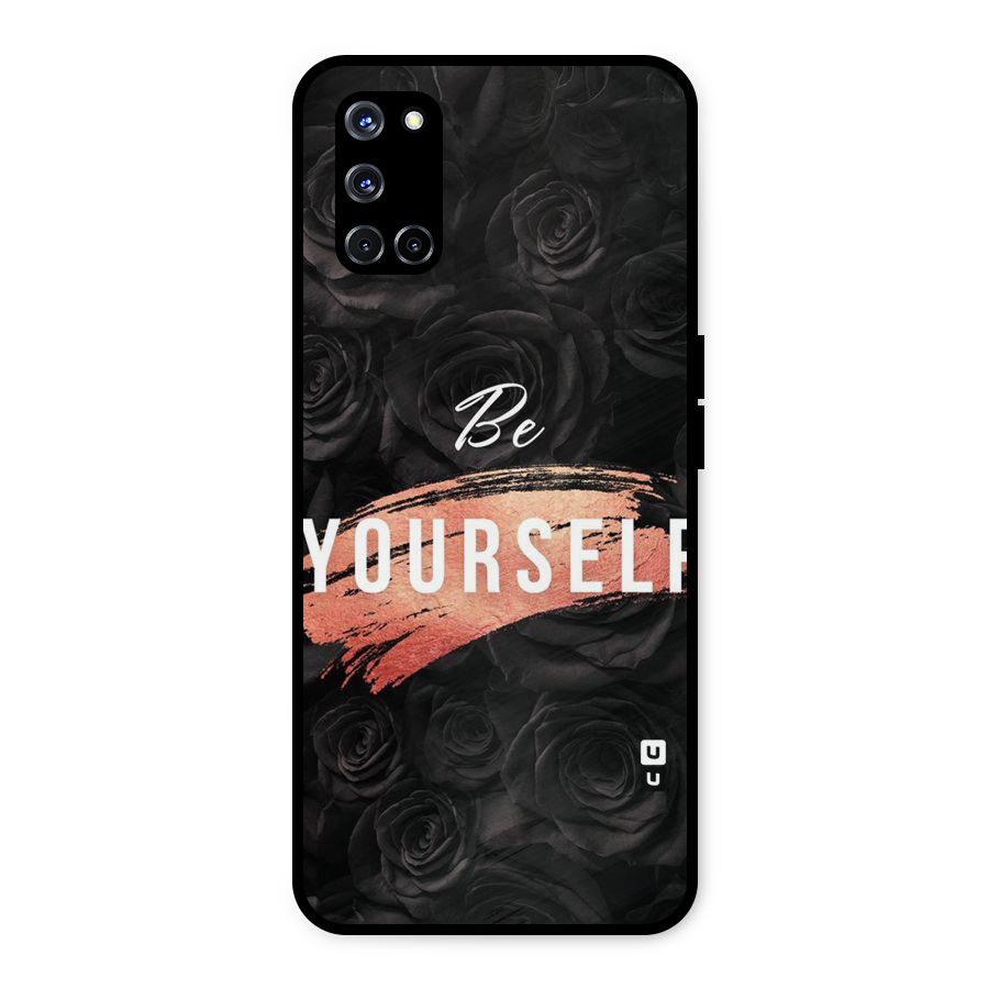 Yourself Shade Metal Back Case for Oppo A52