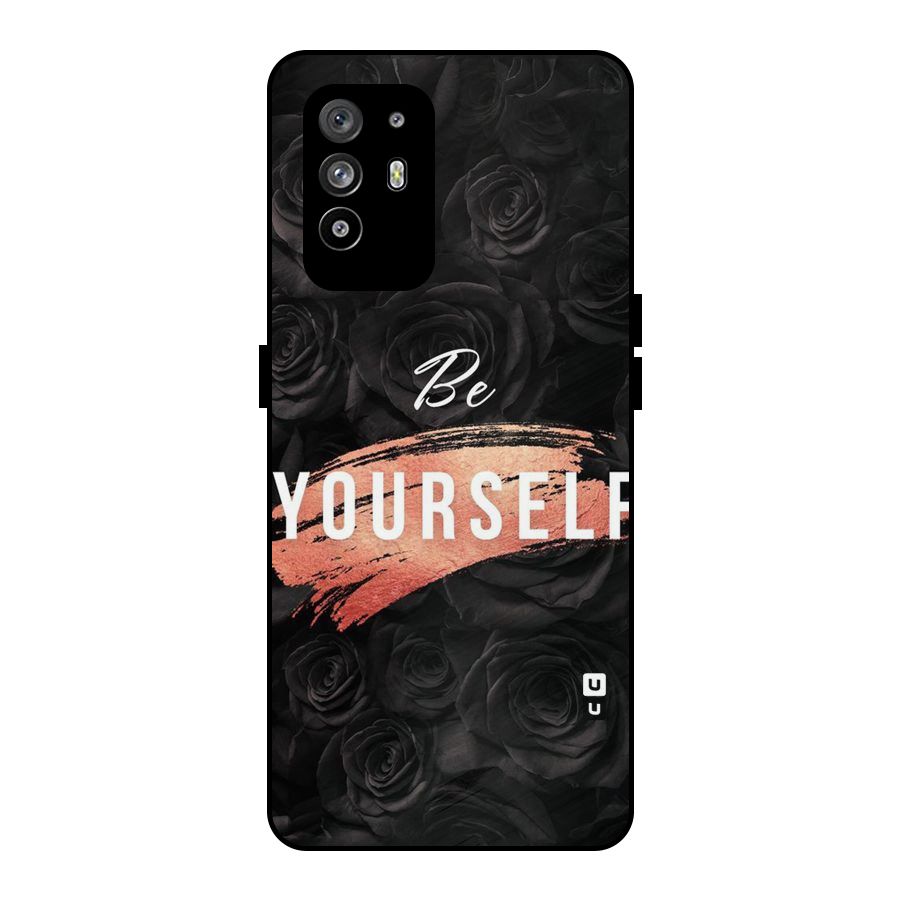 Yourself Shade Metal Back Case for Oppo F19 Pro Plus 5G