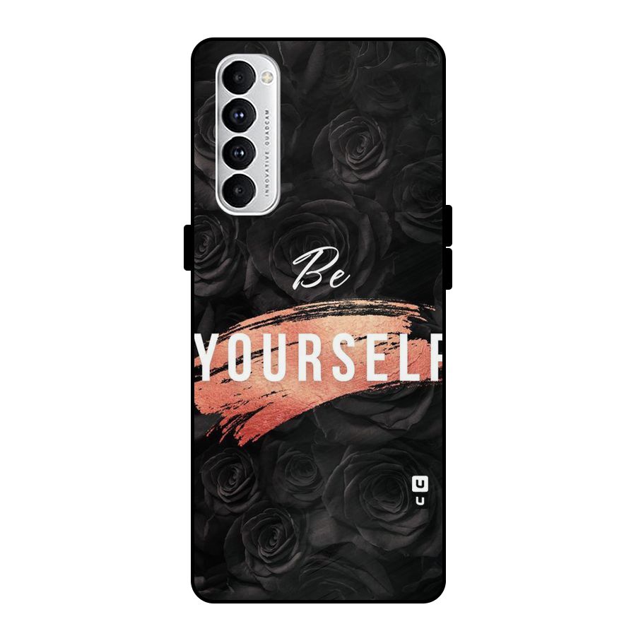 Yourself Shade Metal Back Case for Oppo Reno4 Pro