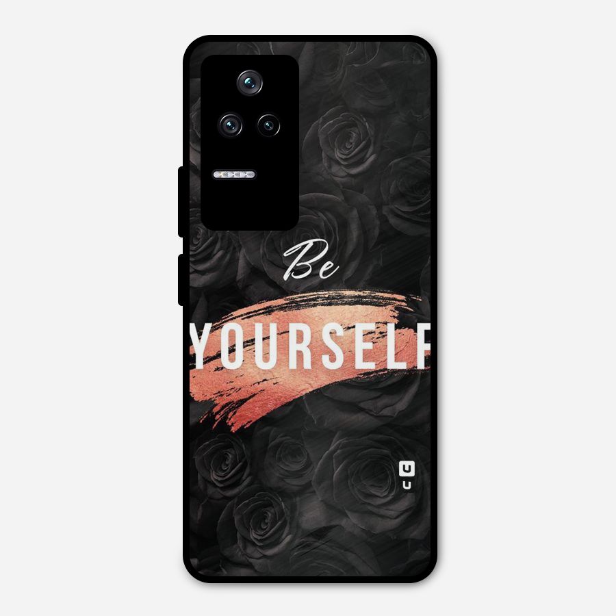 Yourself Shade Metal Back Case for Poco F4 5G