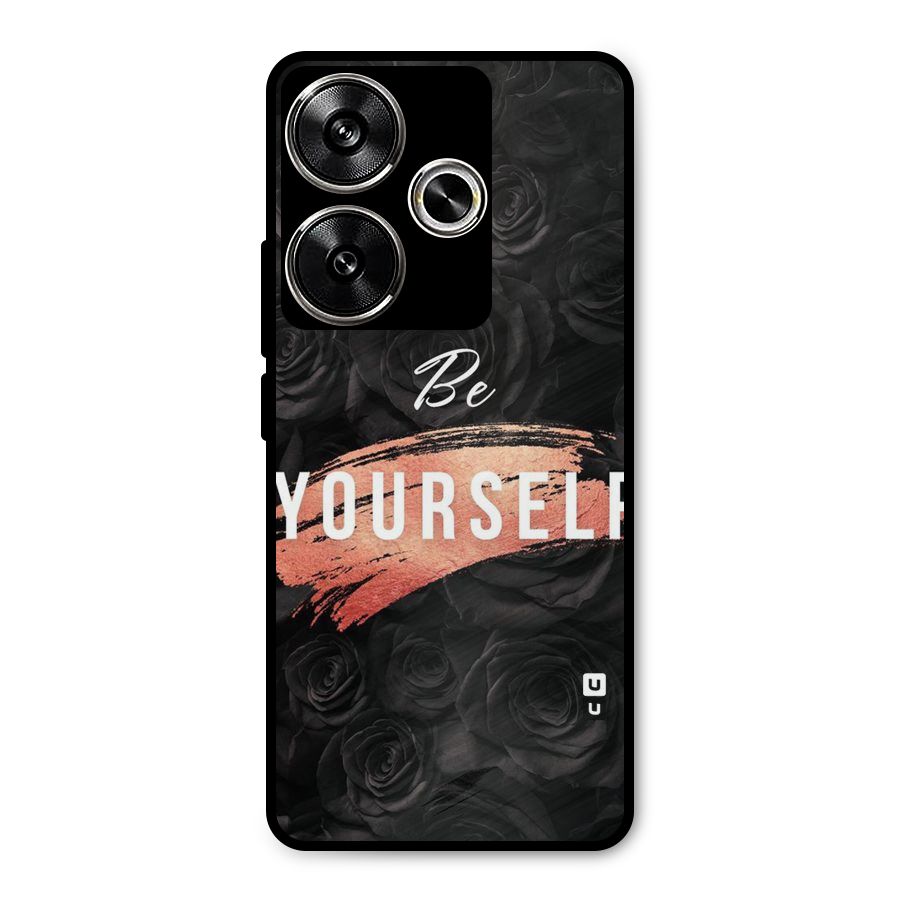 Yourself Shade Metal Back Case for Poco F6