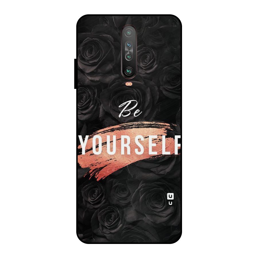 Yourself Shade Metal Back Case for Poco X2