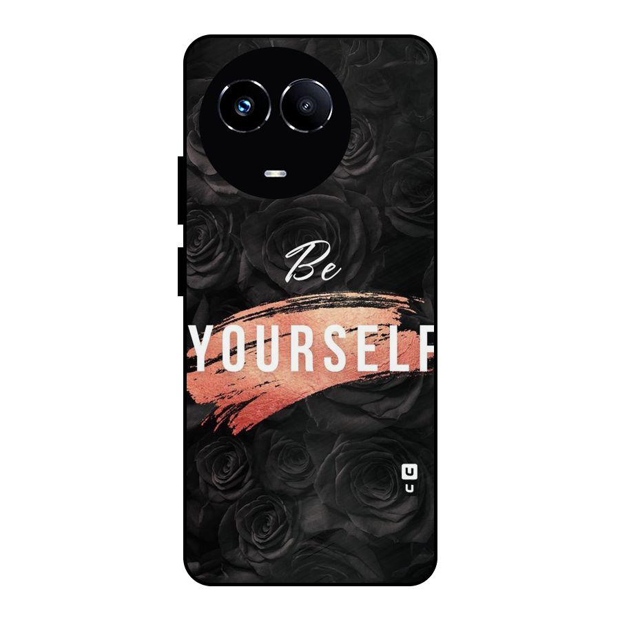 Yourself Shade Metal Back Case for Realme 11X