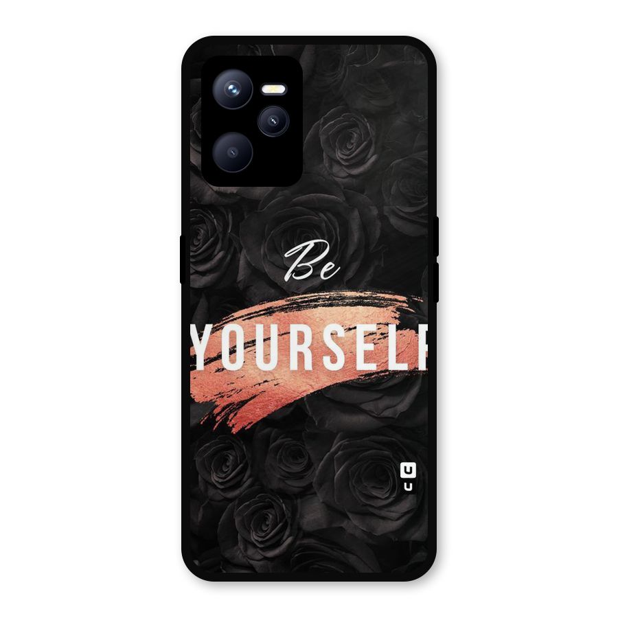 Yourself Shade Metal Back Case for Realme C35