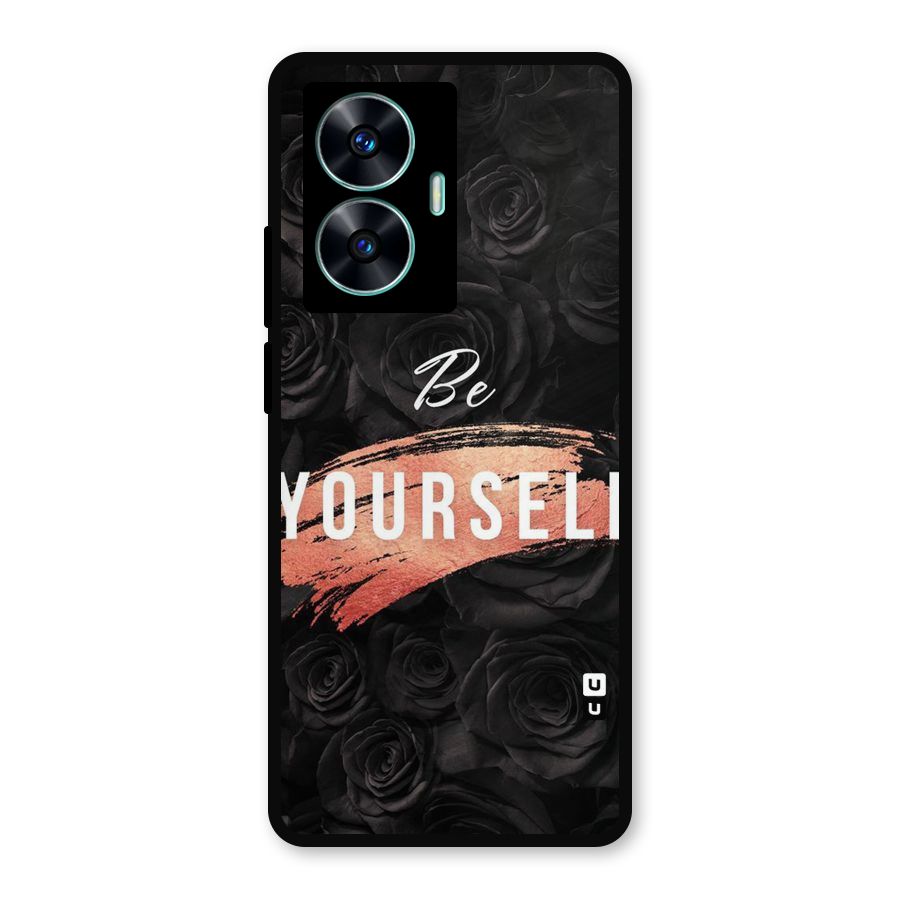 Yourself Shade Metal Back Case for Realme Narzo N55