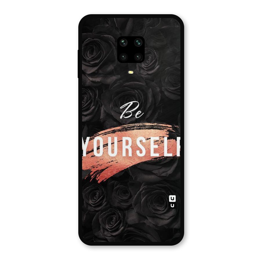 Yourself Shade Metal Back Case for Redmi Note 10 Lite