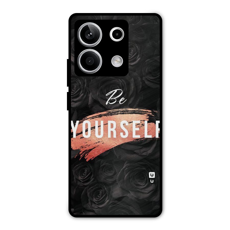 Yourself Shade Metal Back Case for Redmi Note 13 5G