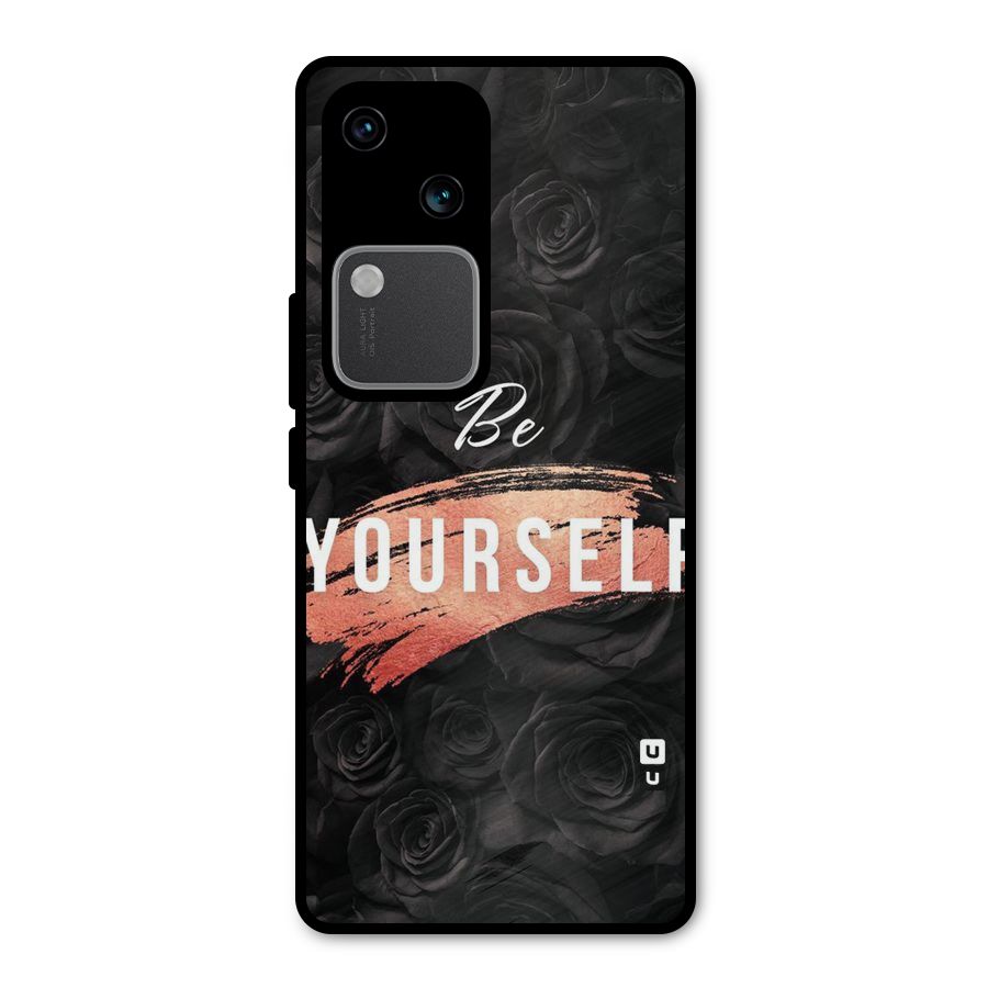 Yourself Shade Metal Back Case for Vivo V30