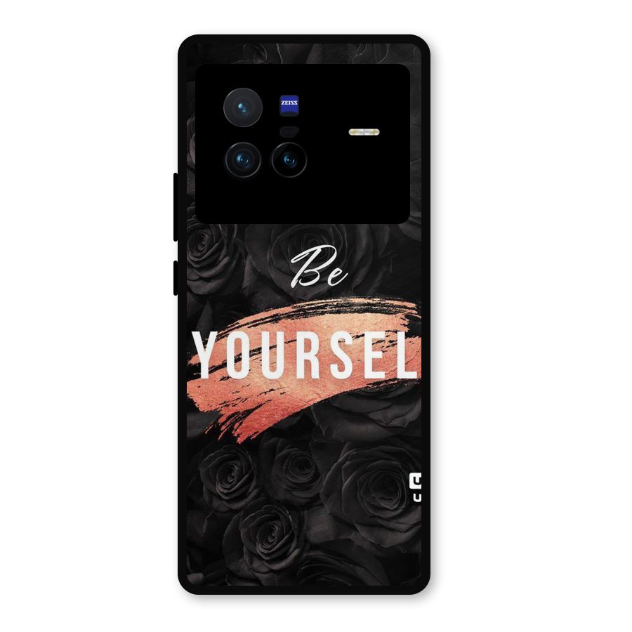 Yourself Shade Metal Back Case for Vivo X80