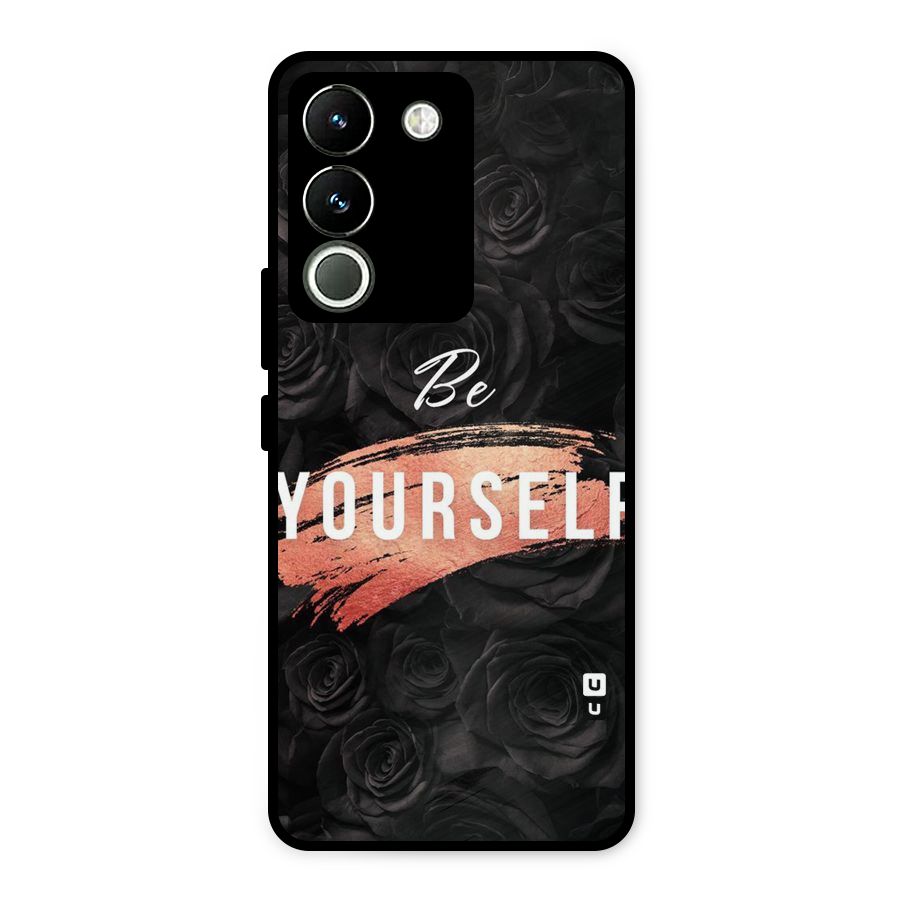 Yourself Shade Metal Back Case for Vivo Y200