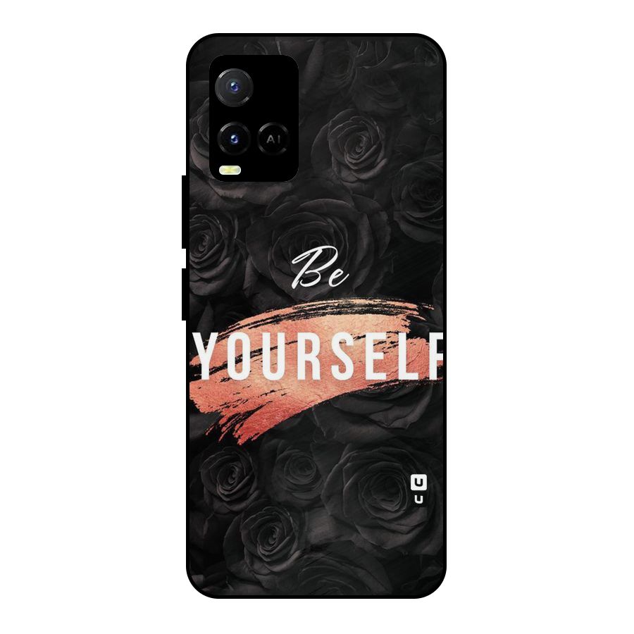 Yourself Shade Metal Back Case for Vivo Y21T