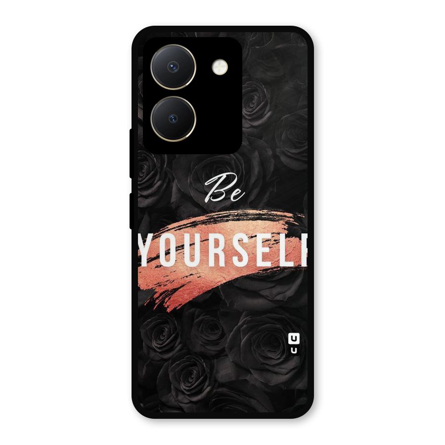 Yourself Shade Metal Back Case for Vivo Y36