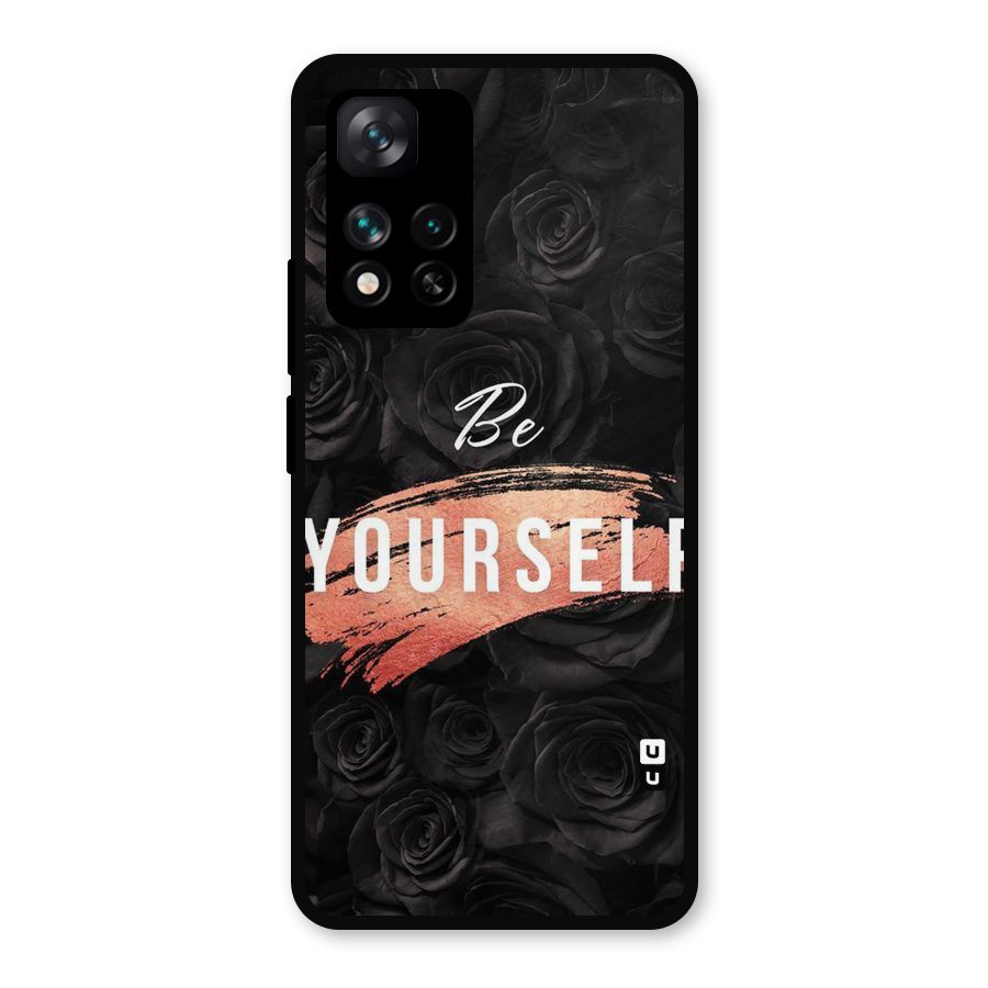 Yourself Shade Metal Back Case for Xiaomi 11i Hypercharge 5G