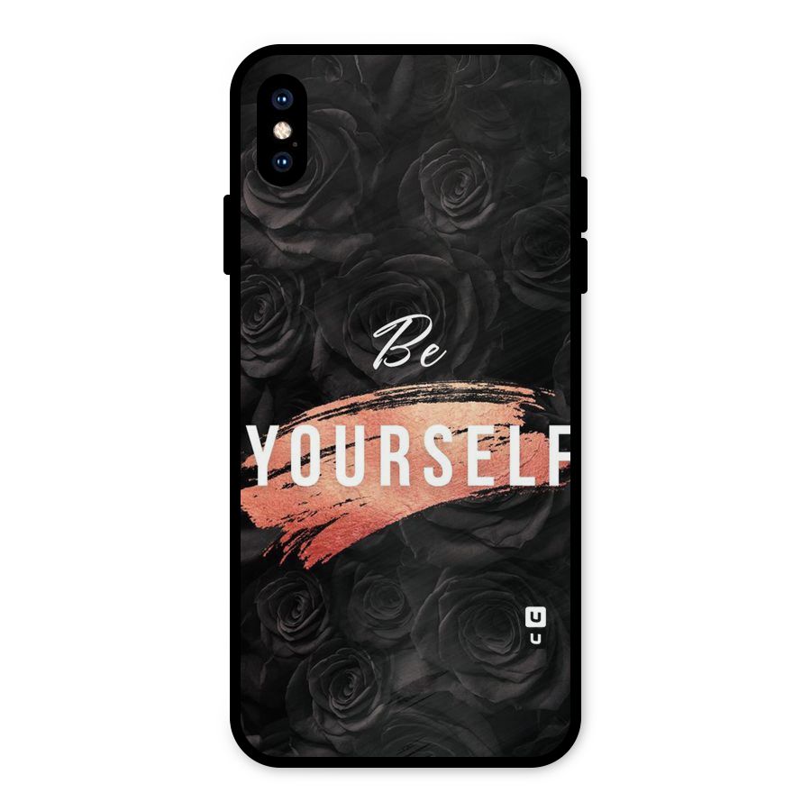 Yourself Shade Metal Back Case for iPhone XS Max