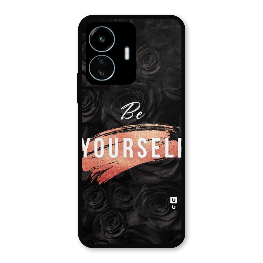 Yourself Shade Metal Back Case for vivo iQOO Z6 Lite 5G