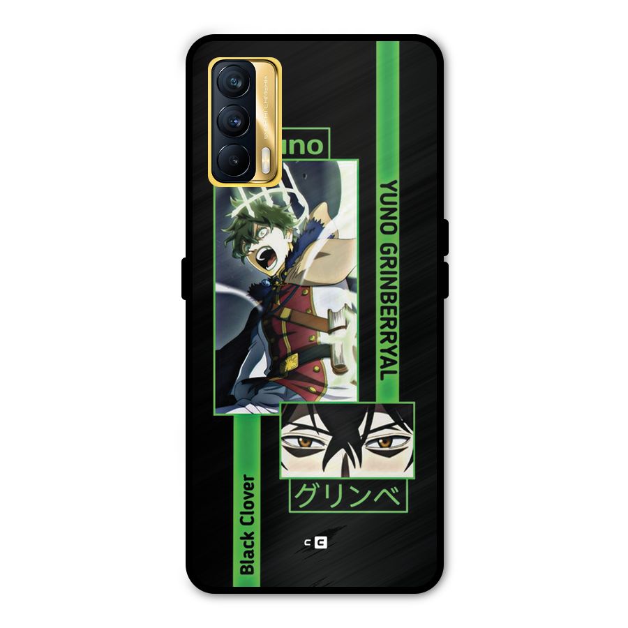 Yuno Black Clover Metal Back Case for Realme X7