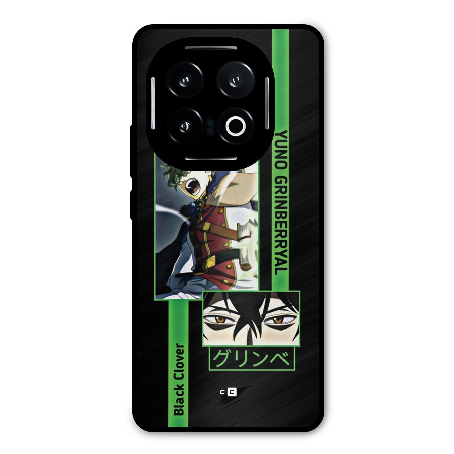 Yuno Black Clover Metal Back Case for iQOO 13
