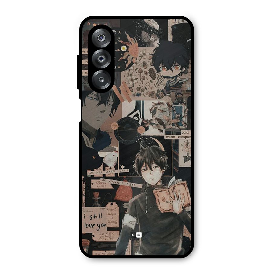 Yuno Collage Metal Back Case for Galaxy A26