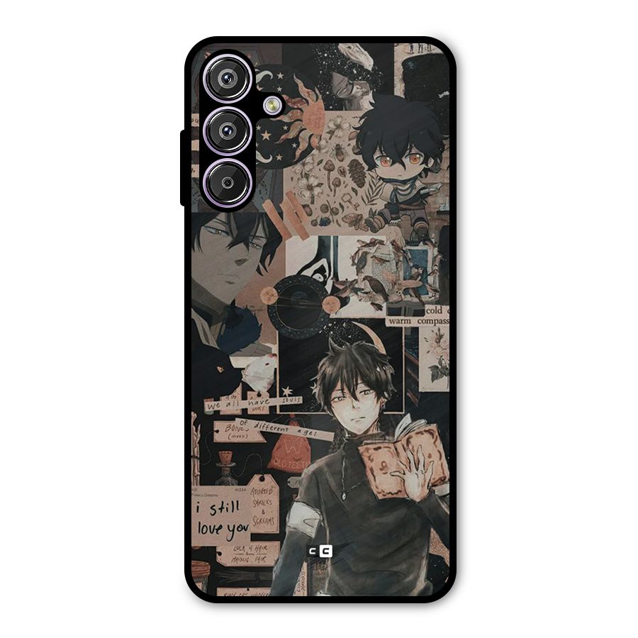 Yuno Collage Metal Back Case for Galaxy M15