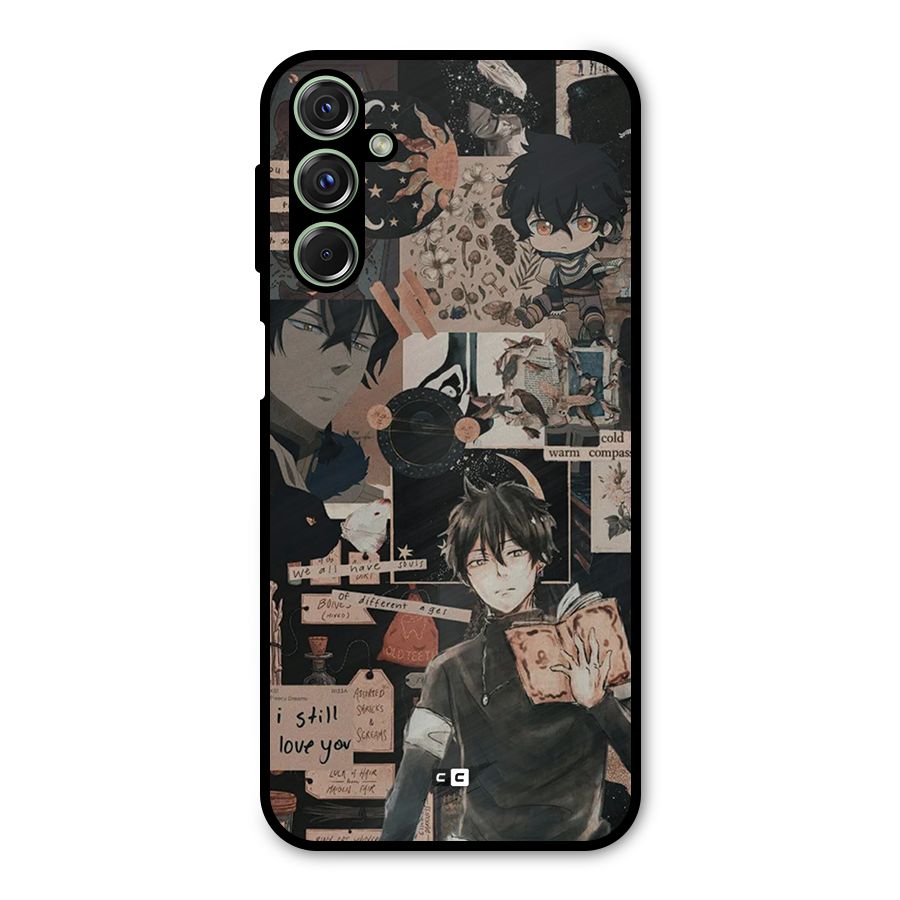 Yuno Collage Metal Back Case for Galaxy M34