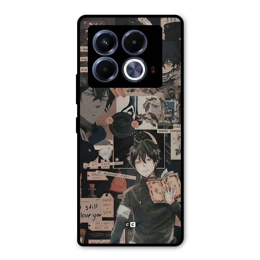 Yuno Collage Metal Back Case for Infinix Note 40 5G