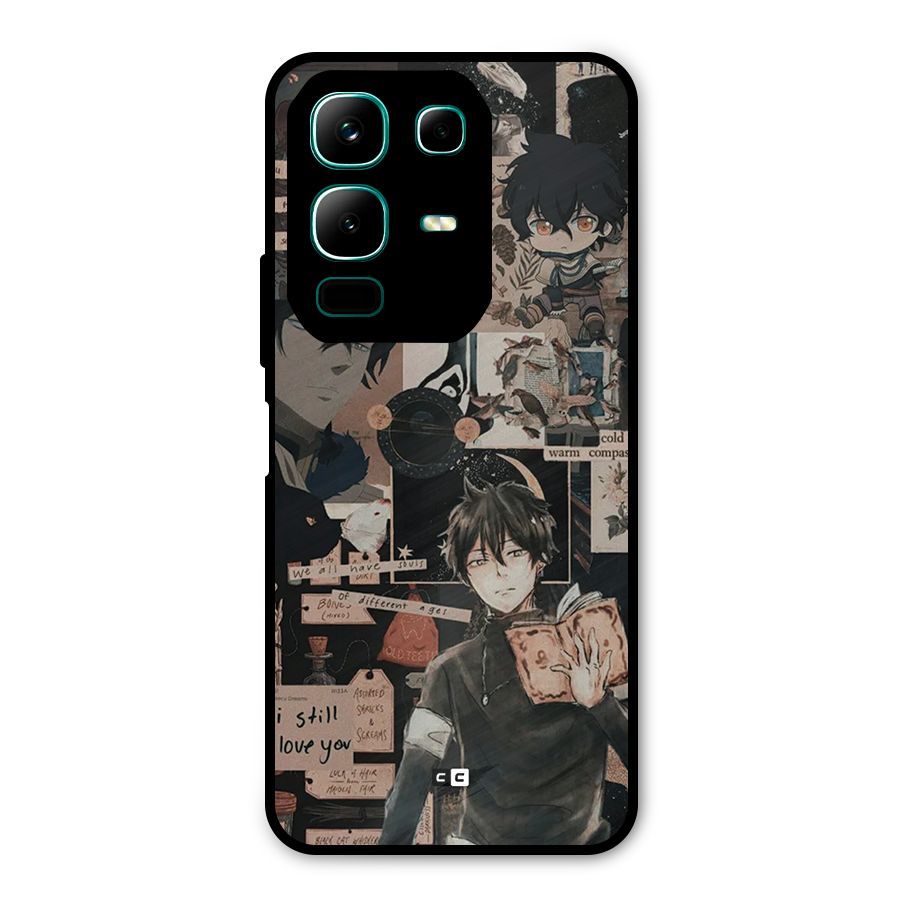 Yuno Collage Metal Back Case for Infinix Note 50x