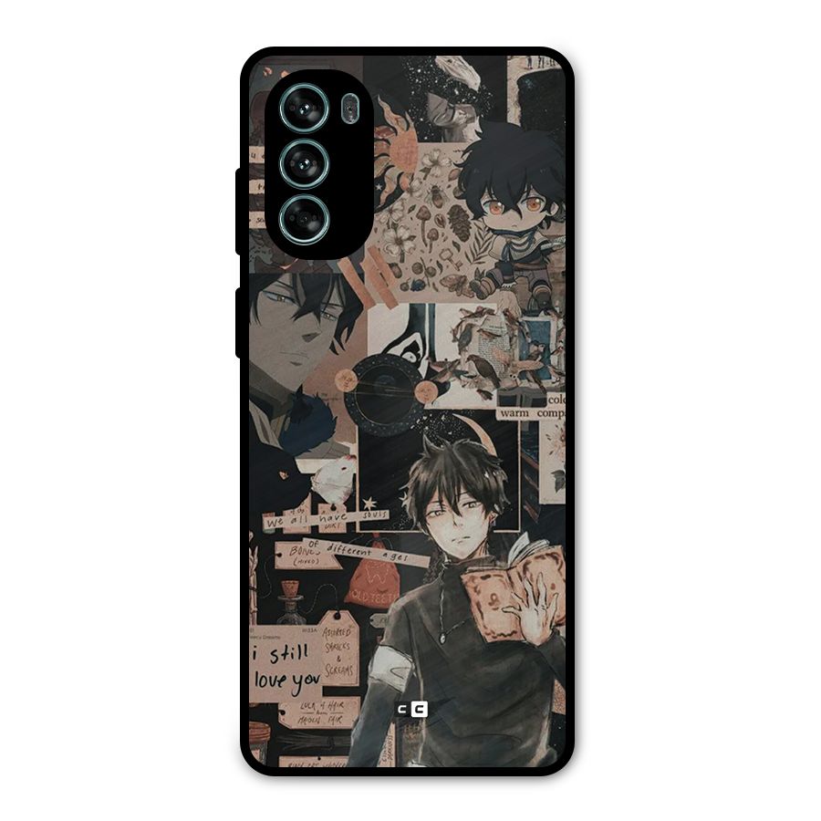 Yuno Collage Metal Back Case for Moto G62