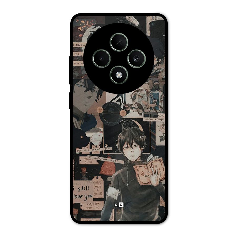 Yuno Collage Metal Back Case for Oppo F27