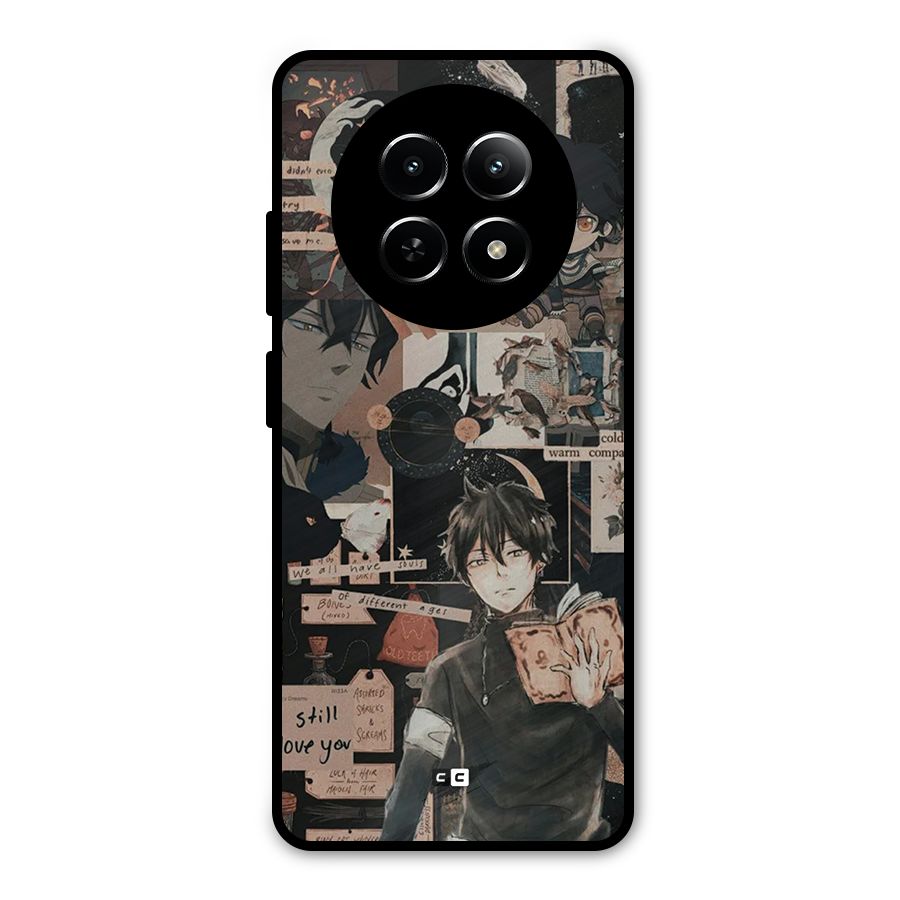 Yuno Collage Metal Back Case for Realme 12x 5G