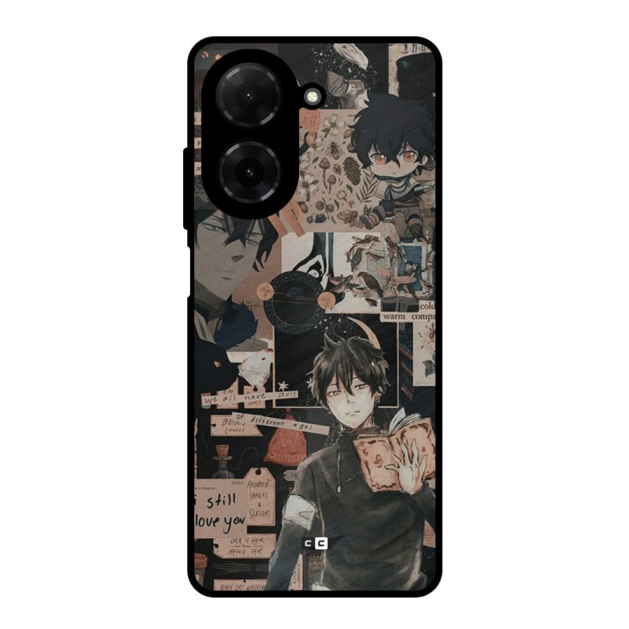 Yuno Collage Metal Back Case for Redmi A5 4G