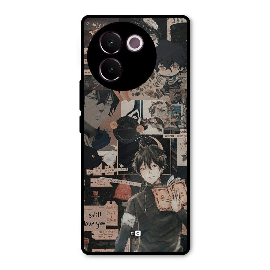 Yuno Collage Metal Back Case for Vivo V30e