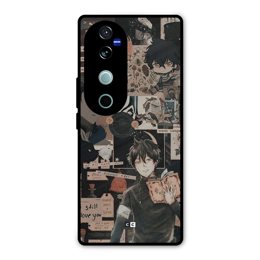 Yuno Collage Metal Back Case for Vivo V40