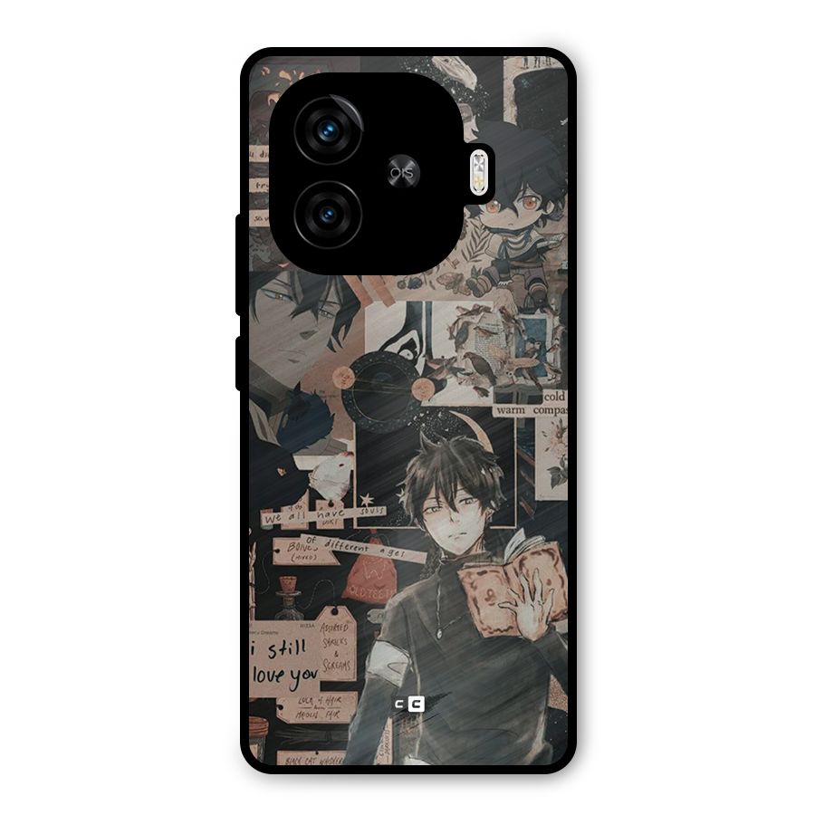 Yuno Collage Metal Back Case for iQOO Z9 Turbo