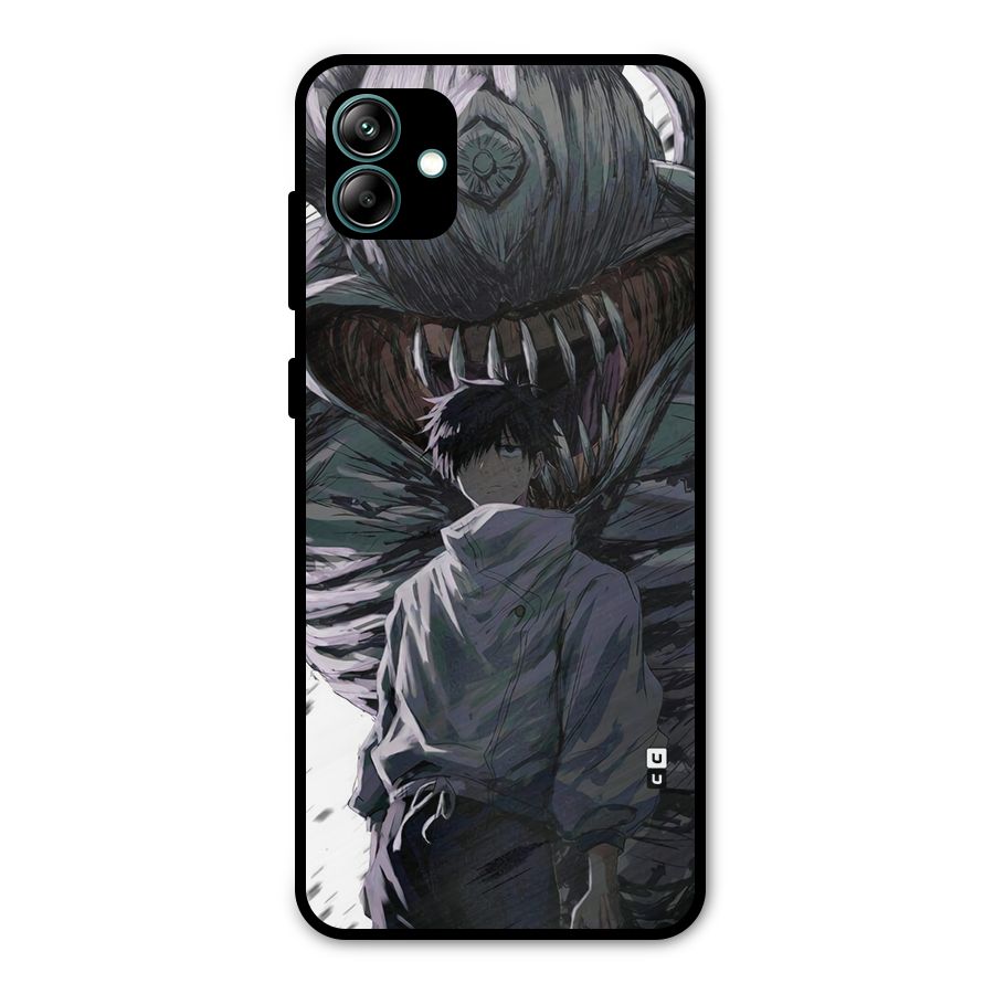 Yuta Strongest Curse User Metal Back Case for Galaxy A04