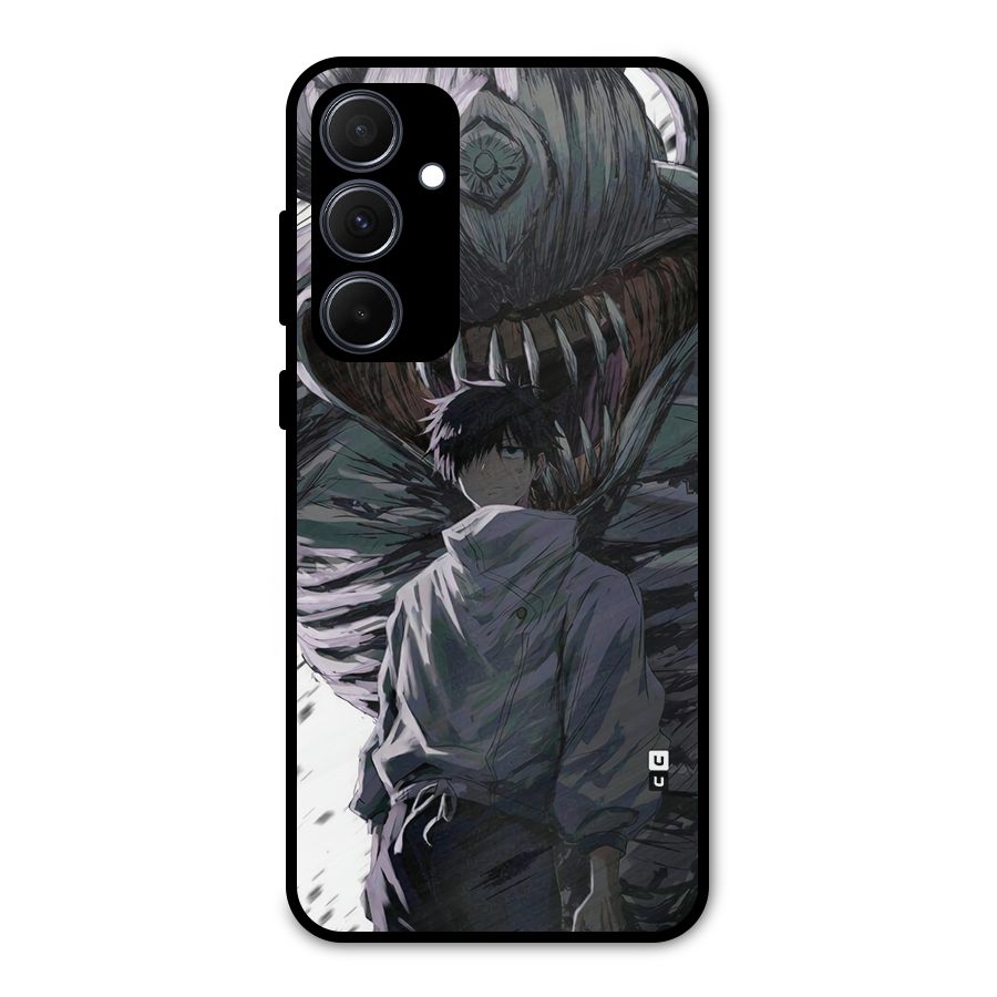 Yuta Strongest Curse User Metal Back Case for Galaxy A35