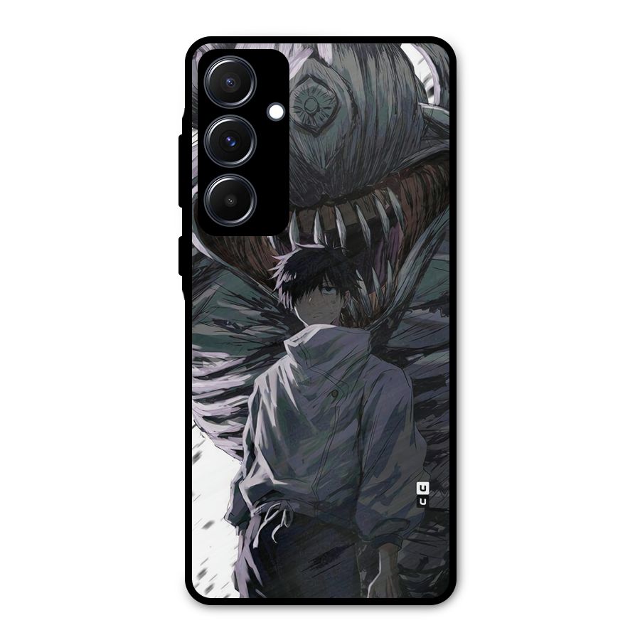 Yuta Strongest Curse User Metal Back Case for Galaxy A55