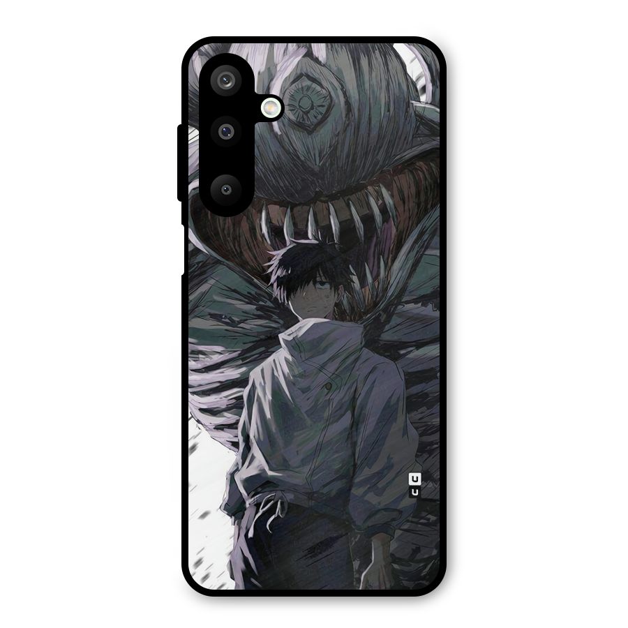 Yuta Strongest Curse User Metal Back Case for Galaxy M16