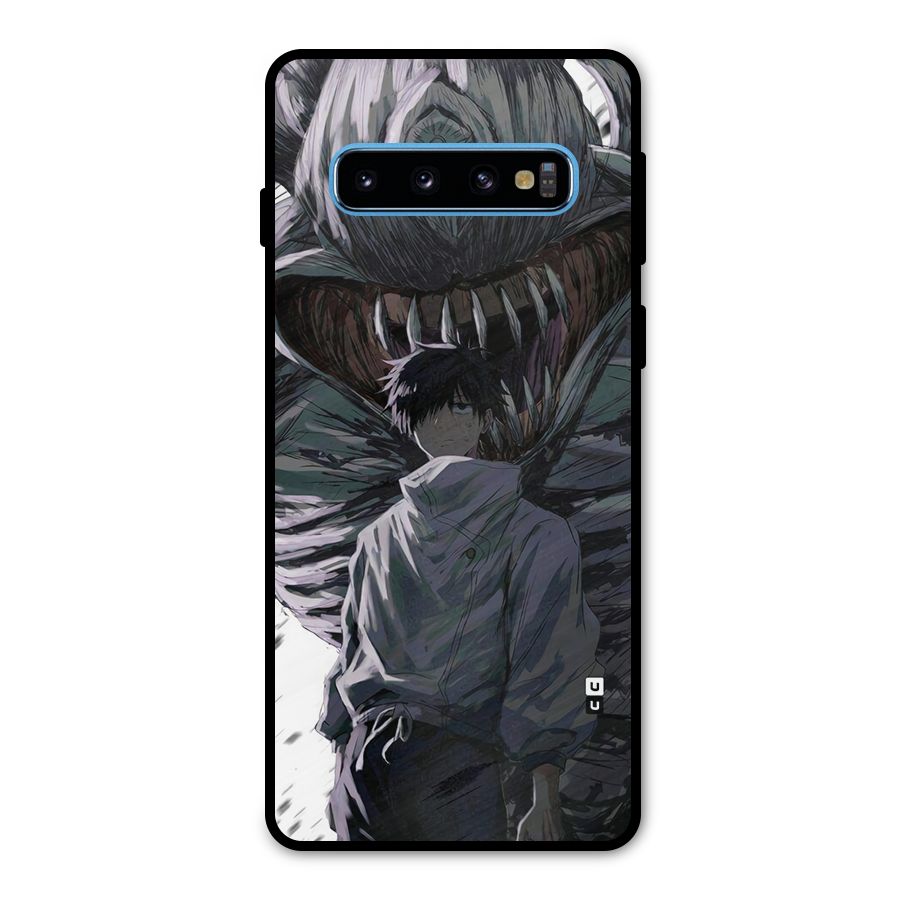 Yuta Strongest Curse User Metal Back Case for Galaxy S10