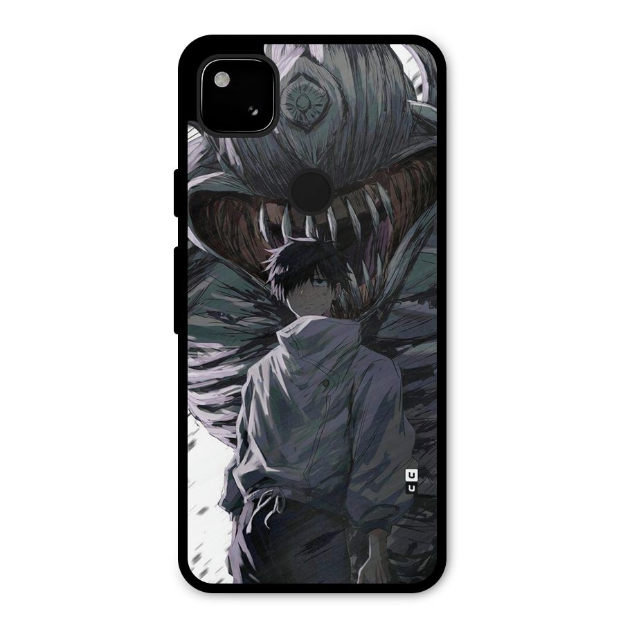 Yuta Strongest Curse User Metal Back Case for Google Pixel 4a
